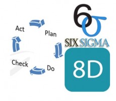 PDCA, 8D sau Six Sigma